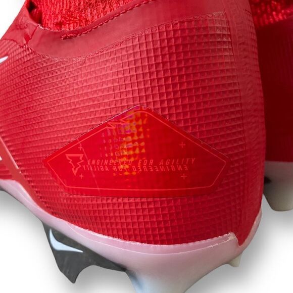 Nike Alpha Menace Elite 3 Football Cleats University Red CT6648-616 Mens size 10 - Picture 5 of 12
